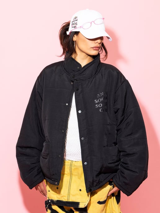ASSC Standard Issues Puffer Jacket in Black - Image 5