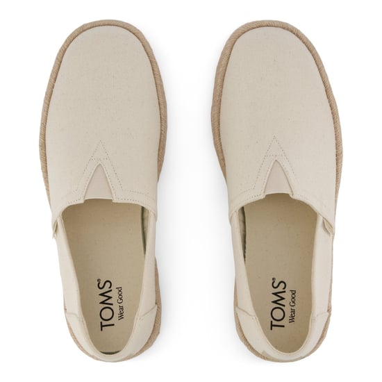 TOMS Alpargata Rope 2.0 Bomull Dam Sandaler i Naturlig Färg - Image 5