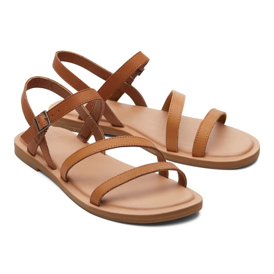 TOMS Kira Leather Men's Tan Clogs - Image 1