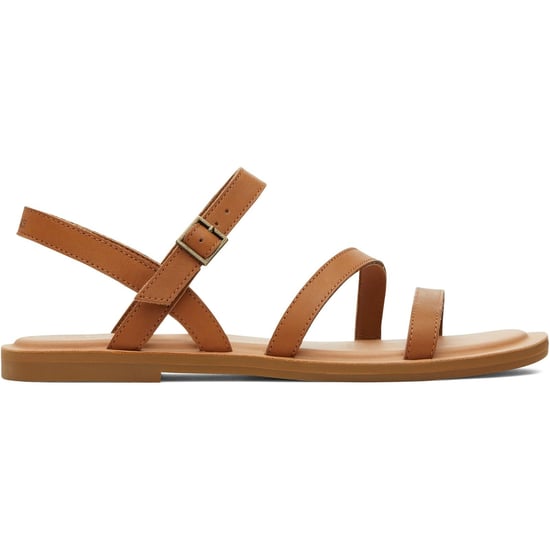 TOMS Kira Leren Heren Sandalen in Tan - Image 5