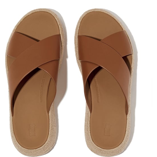 Fitflop F-Mode Cross Leren Heren Klompen Donkerbruin - Image 3