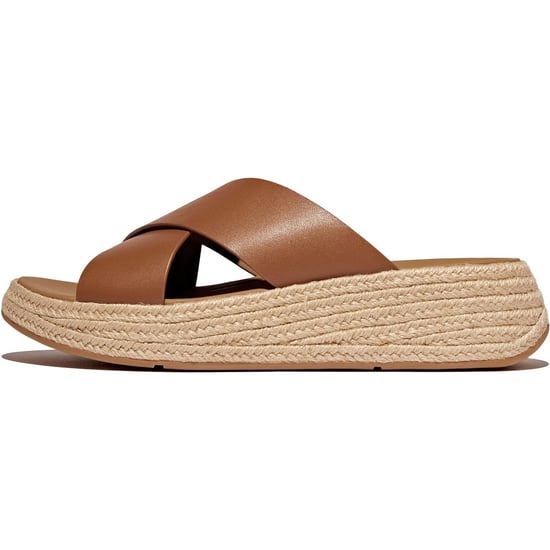 Fitflop F-Mode Cross Leren Heren Klompen Donkerbruin - Image 4