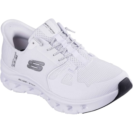 Skechers Glide-Step Pro Polyester Heren Witte Sneakers - Image 1