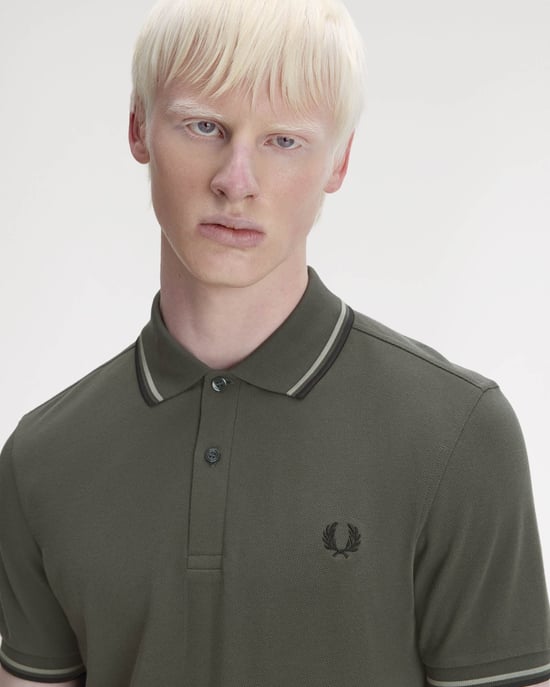 Polo Shirt in Dark Green - Image 4