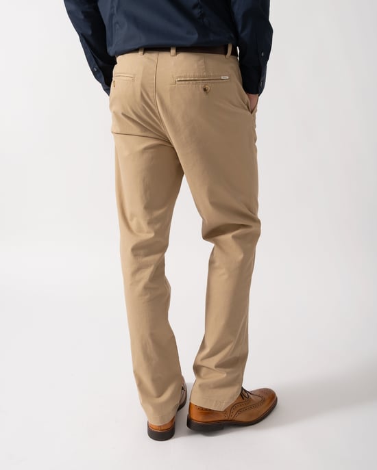 248 Regular Fit Chinos in Brown - Image 4