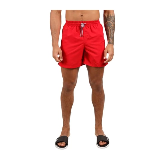 Trespass Mens Granvin Swim Shorts (Red) - Image 3