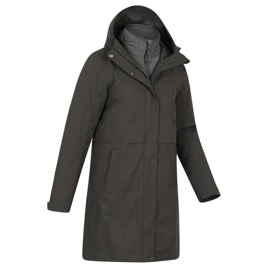 Mountain Warehouse Dames/Dames Luna 3 in 1 Lang Waterdicht Jasje (Groen) - Image 4