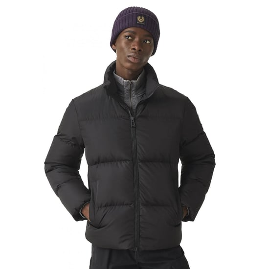 Belstaff Grid Paxton Black Down Jacket - Image 3