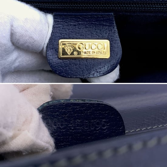 Gucci Vintage Läderväska - Image 5
