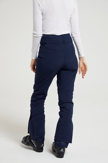 'Avalanche' Women's Ski Pants High Waist Warm Insulated Snow Proof Winter Trouser Navy - Image 4