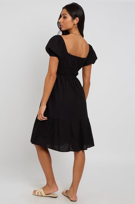 Black Milk-Maid Smock Dress - Image 4