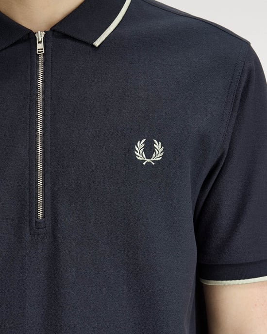 Polo Shirt in Dark Blue - Image 6