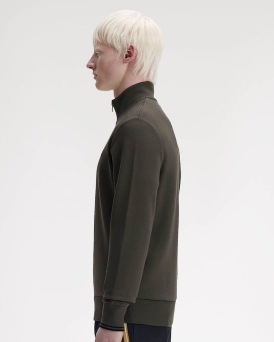 Sweatshirt in Dark Green - Image 5