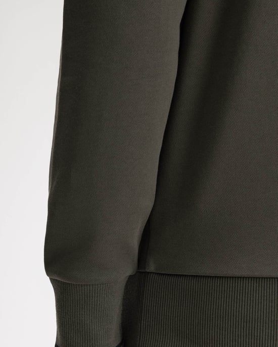Sweatshirt in Dark Green - Image 6