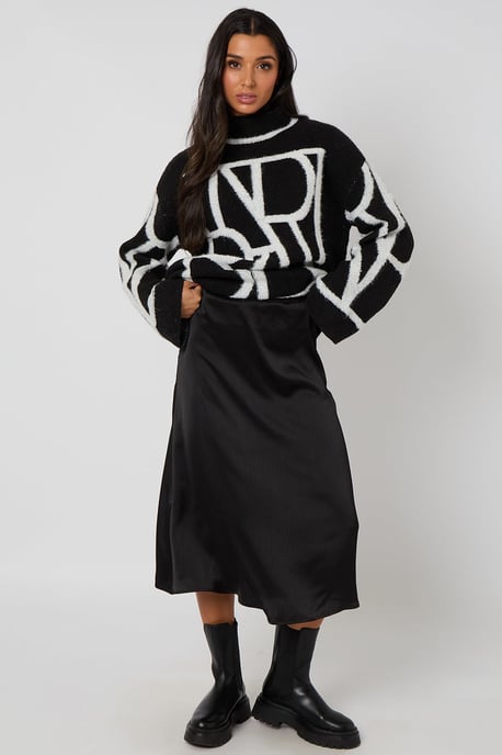 Abstract Slogan Jumper - Image 1