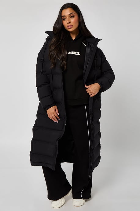 Heatseal Seamless Maxi Puffer Coat - Image 3