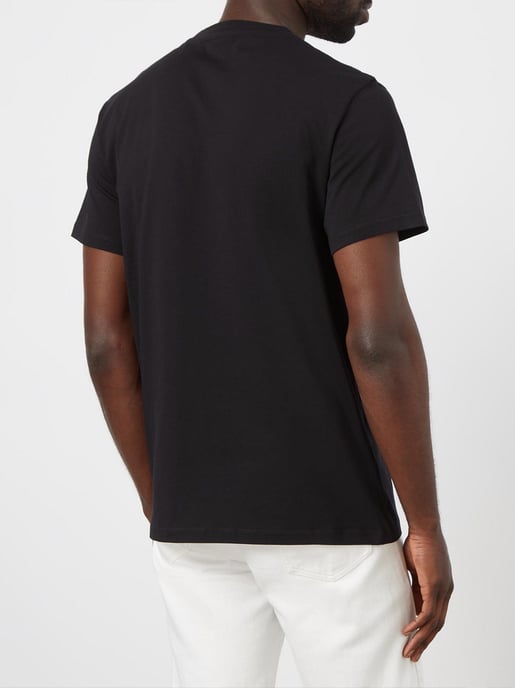 Anagram Embroidered Logo T-Shirt in Black - Image 5