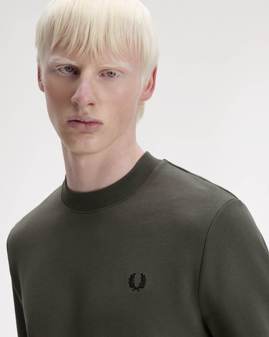 Sweatshirt in Dark Green - Image 3