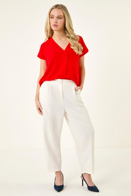 Petite Ankle Grazer Smart Stretch Trouser - Image 2