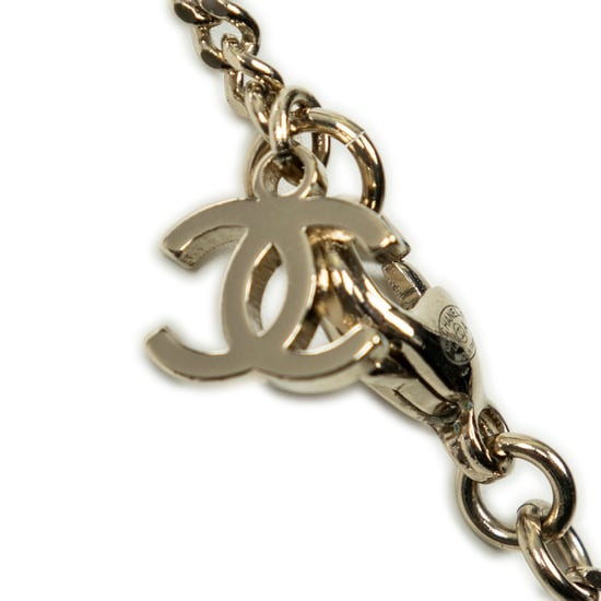 Pearl Rhinestone Perfume Bottle Necklace Ketting - Image 4