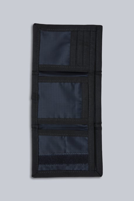 Trifold Wallet Lightweight Durable Compact Foldable Secure Money Card Holder Navy - Image 4