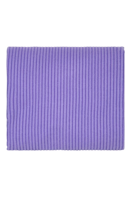 Giant Ribbed Microfibre Travel Towel Highly Absorbent Soft Compact Lightweight Purple - Image 4