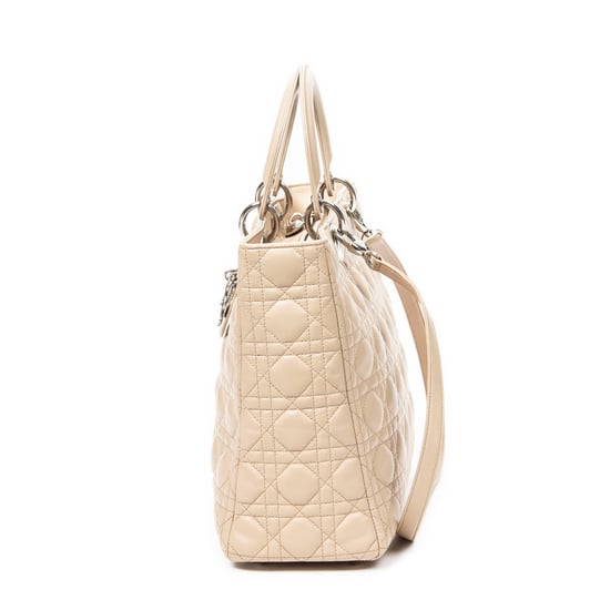 Large Lady Dior Zip  Schoudertas - Image 3