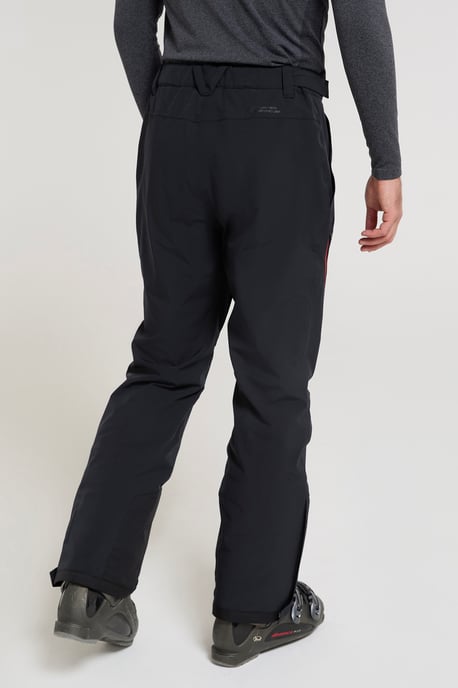'Nebula' Extreme Men's Ski Pants Waterproof Adjustable Waist Snowboard Trouser Black - Image 3