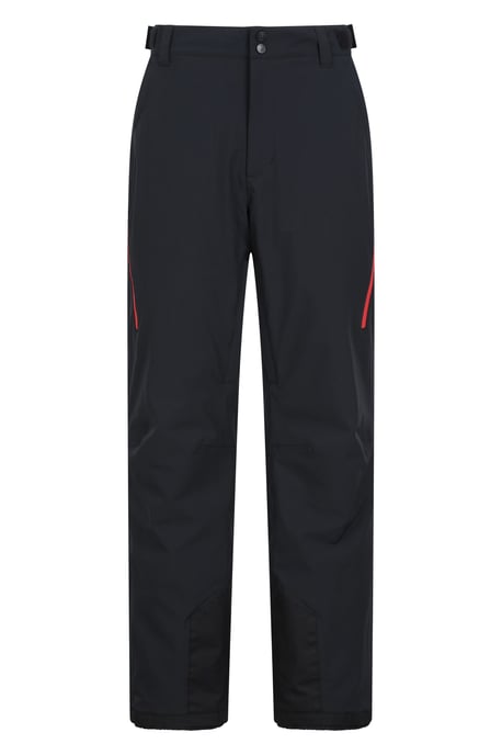 'Nebula' Extreme Men's Ski Pants Waterproof Adjustable Waist Snowboard Trouser Black - Image 5