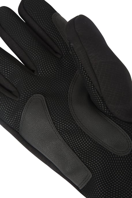 'Extreme' Women's Ski Gloves with Textured Palm Waterproof Black - Image 4