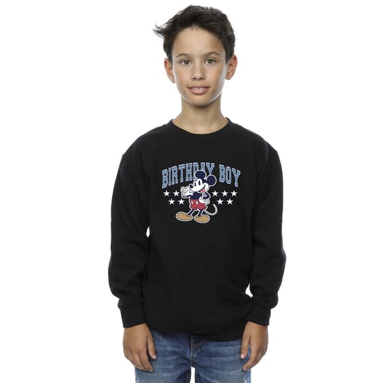 Disney Jongens Mickey Mouse Verjaardags Sweatshirt (Zwart) - Image 2