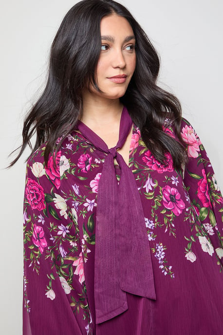 Trapeze Boho Maxi Dress - Image 4