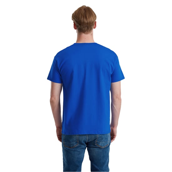 Fruit of the Loom Unisex Volwassenen 100% Katoenen T-Shirt (Koninklijk Blauw) - Image 4