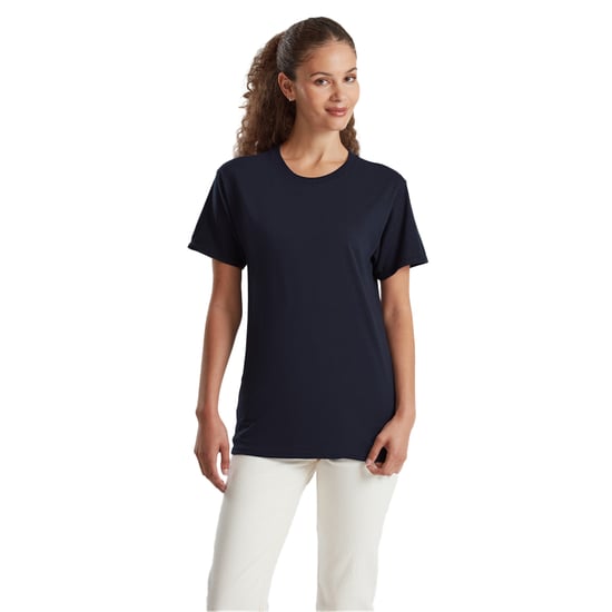 Fruit of the Loom Unisex Adult Pure Cotton T-Shirt (Deep Navy) - Image 3