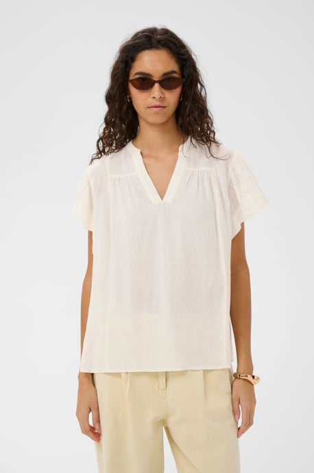 SLAria Blouse Blouse with short sleeve Feminine Silhouette - Image 3