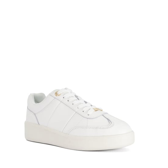Dune Ladies Enticing - Round Toe Lace Up Trainers - Image 1