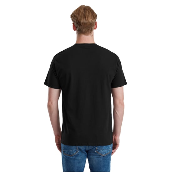 Fruit of the Loom Unisex Volwassenen 100% Katoenen T-Shirt (Zwart) - Image 4