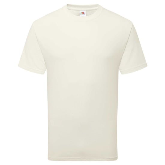Fruit of the Loom Unisex Volwassenen Katoenen T-Shirt (Natuurlijk) - Image 1