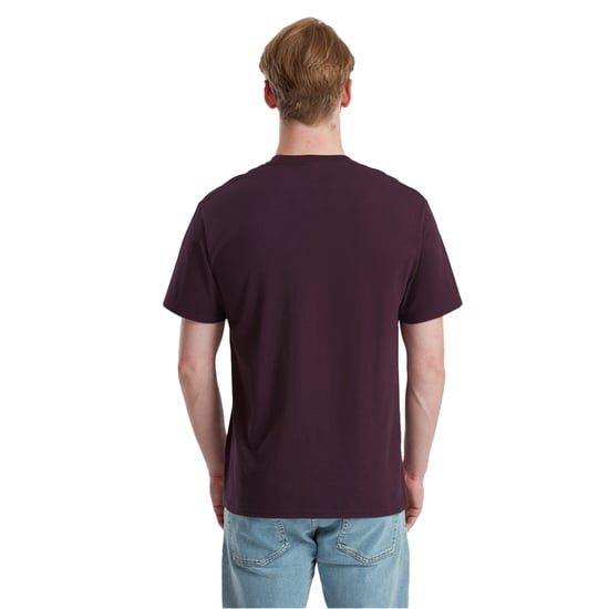 Fruit of the Loom Unisex Volwassenen 100% Katoenen T-Shirt (Donker Pruim) - Image 4