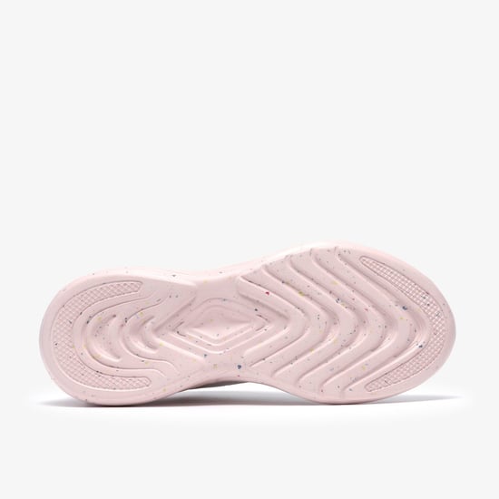 Izza Knit Light Pink Combi Trainers - Image 3