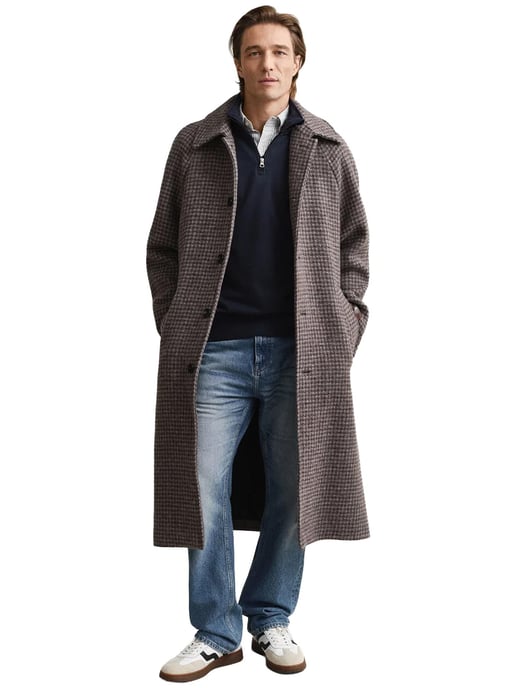 Gant | Mens Archive Shield Half Zip Sweatshirt - Image 4
