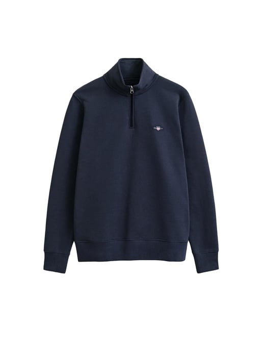 Gant | Mens Archive Shield Half Zip Sweatshirt - Image 5