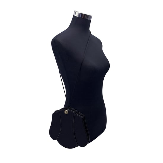 Vintage stoffen schoudertas van Yves Saint Laurent - Image 2