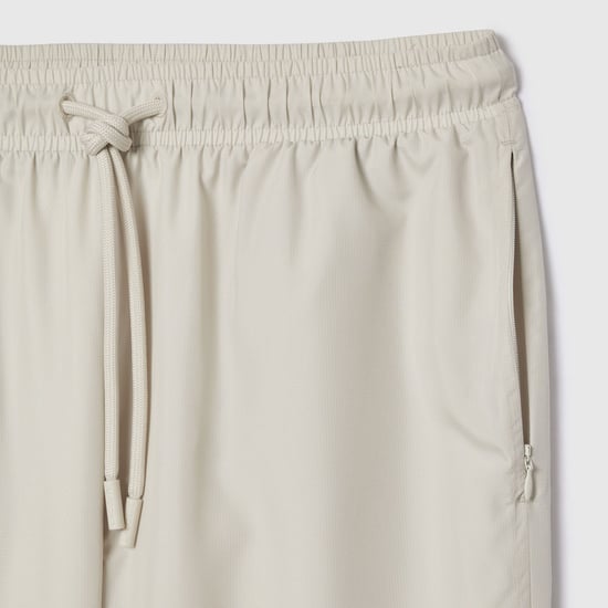 Lacoste Colour-Block joggingbroek voor dames in grijs - Image 4