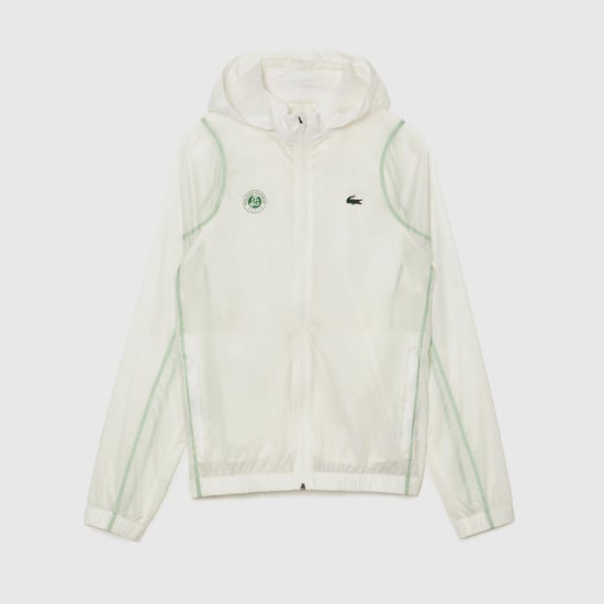 Men's Lacoste Roland Garros Windbreaker Jacket in Cream - Image 1