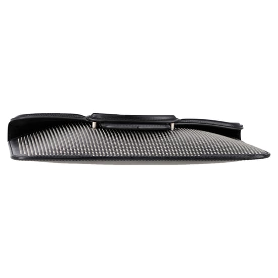 Alexander McQueen Studded Heroine Plat Pouch in Zwart Leer - Image 2