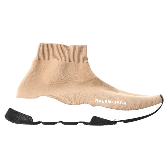 Balenciaga Speed Sneakers in Beige Polyester - Image 1