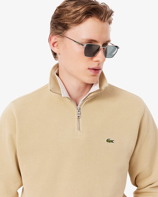 Sweatshirt in Tan - Image 5