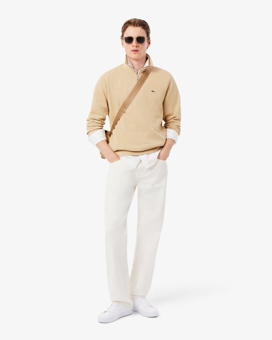 Sweatshirt in Tan - Image 6