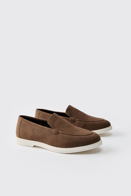 Faux Suede Loafer - Image 1